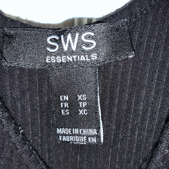 Ladies black bodysuit - Picture 2 of 2